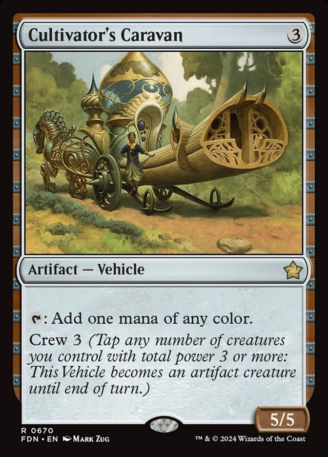 Cultivator's Caravan (Foundations) - Magic: The Gathering in TCG Land