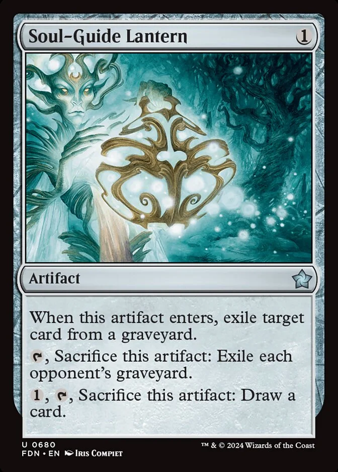 Soul-Guide Lantern (Foundations) - Magic: The Gathering in TCG Land