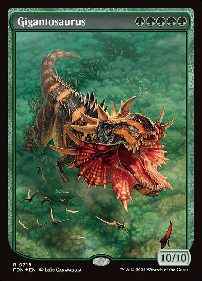 Gigantosaurus (Foundations) - Magic: The Gathering in TCG Land México