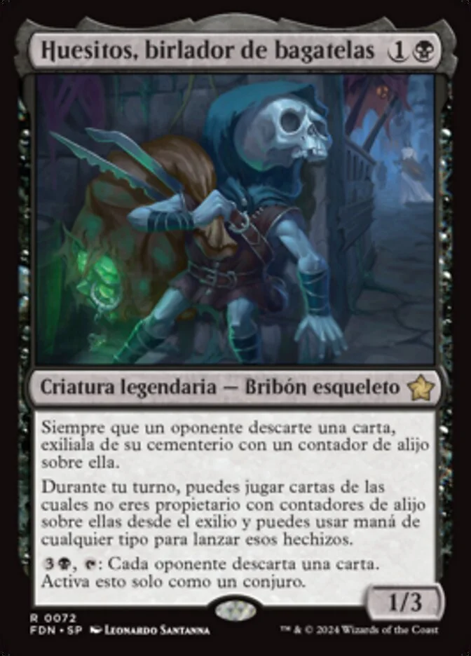 Huesitos, birlador de bagatelas (Foundations) - Magic: The Gathering in TCG Land