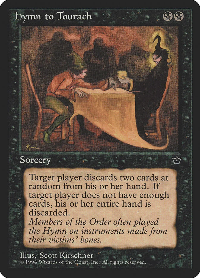 Hymn to Tourach (Fallen Empires) - Magic: The Gathering in TCG Land