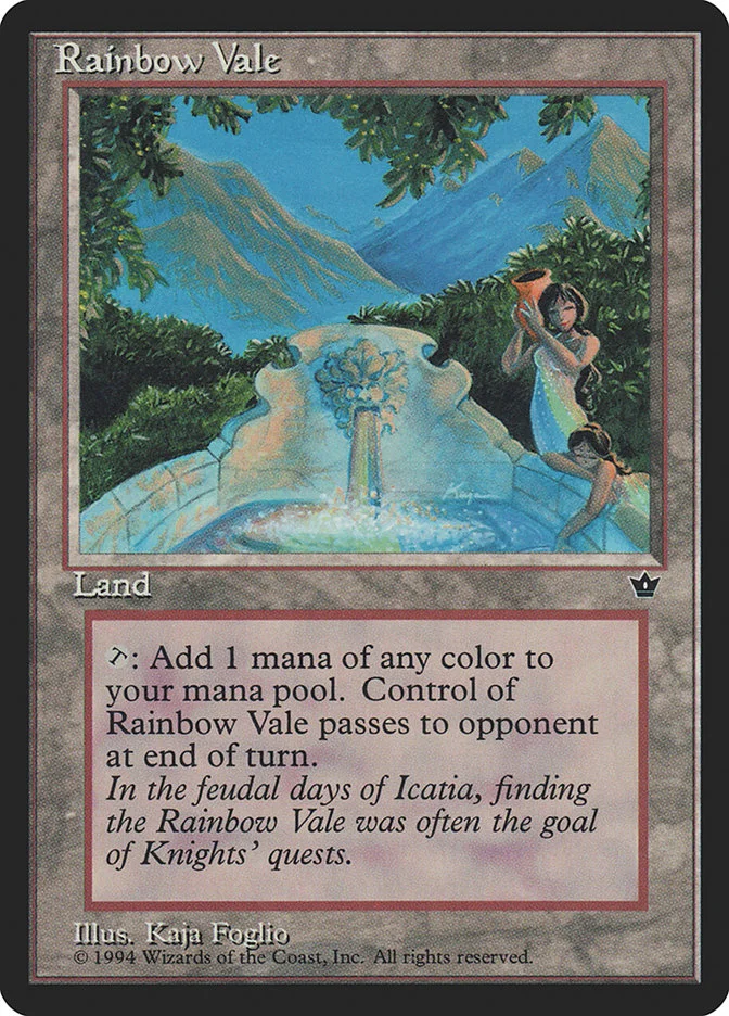 Rainbow Vale (Fallen Empires) - Magic: The Gathering in TCG Land