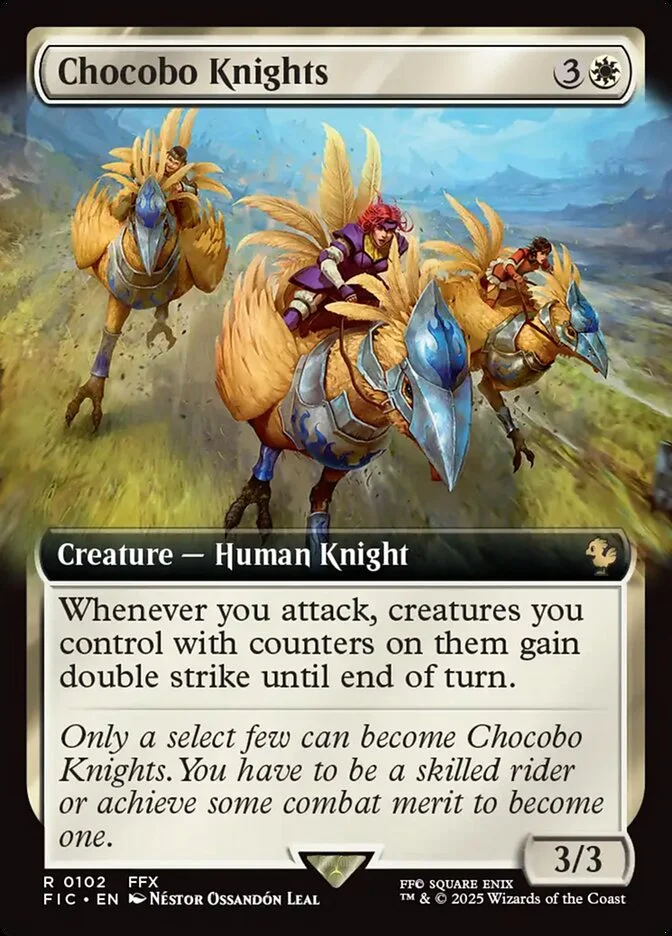Chocobo Knights (Final Fantasy Commander) - Magic: The Gathering in TCG Land México