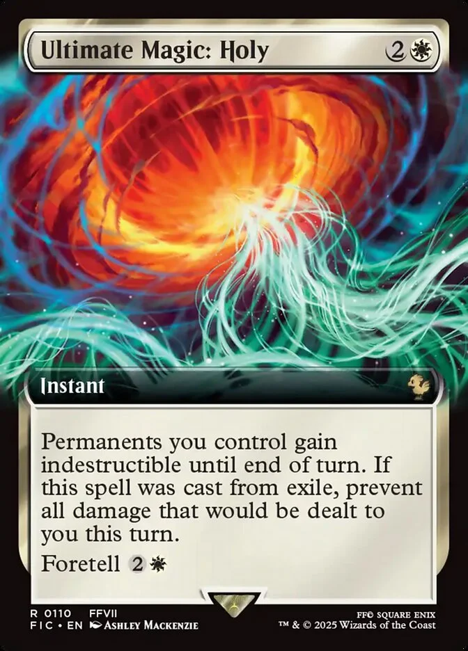 Ultimate Magic: Holy (Final Fantasy Commander) - Magic: The Gathering in TCG Land