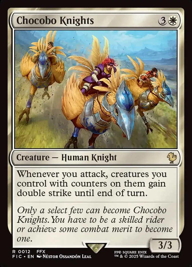 Chocobo Knights (Final Fantasy Commander) - Magic: The Gathering in TCG Land