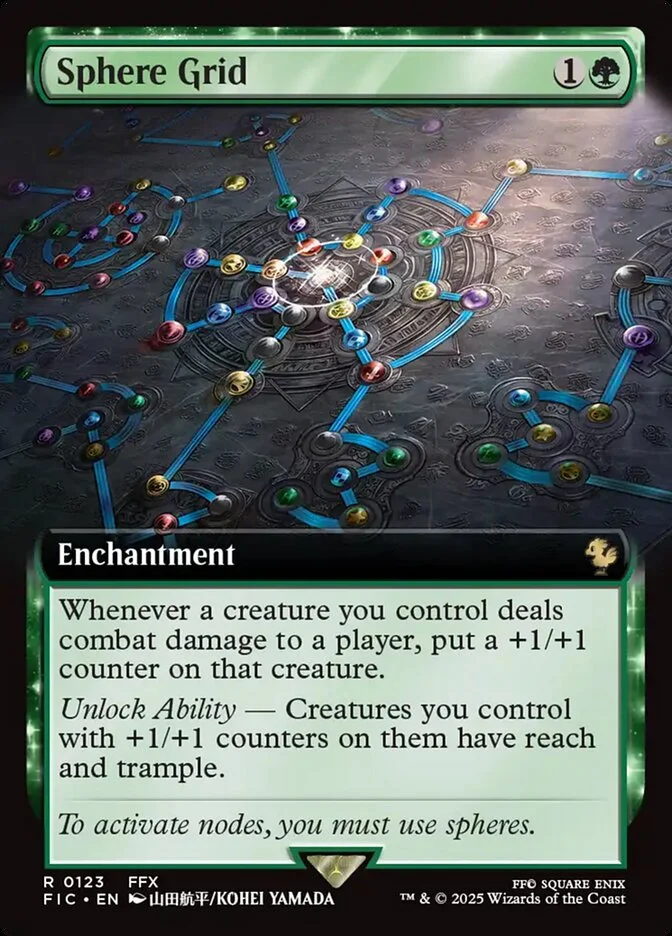 Sphere Grid (Final Fantasy Commander) - Magic: The Gathering in TCG Land