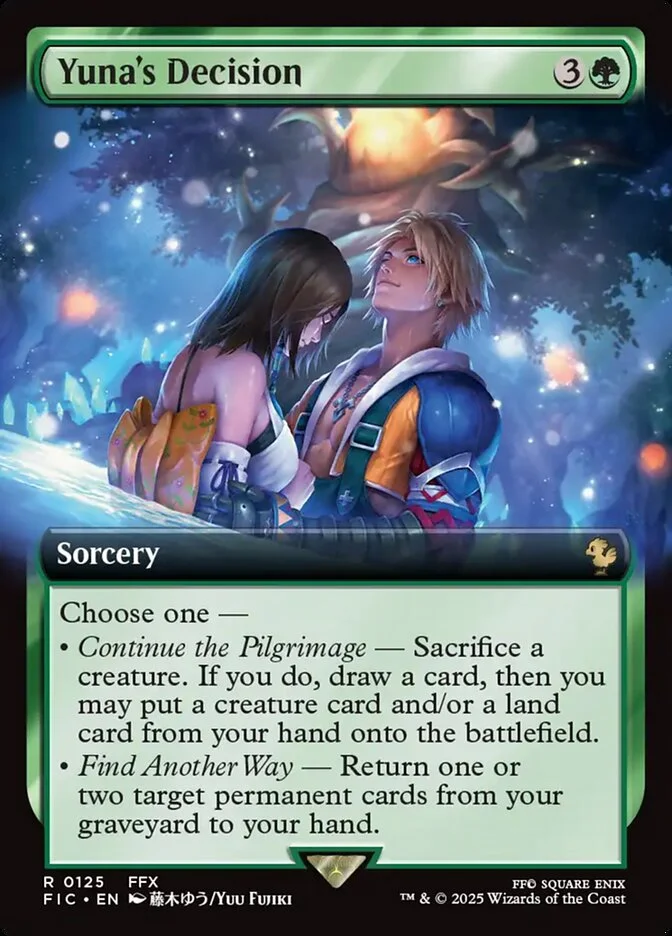 Yuna's Decision (Final Fantasy Commander) - Magic: The Gathering in TCG Land