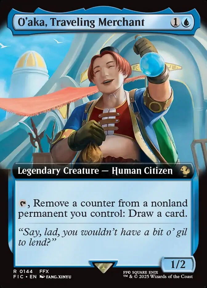 O'aka, Traveling Merchant (Final Fantasy Commander) - Magic: The Gathering in TCG Land