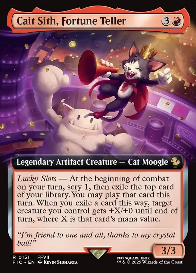 Cait Sith, Fortune Teller (Final Fantasy Commander) - Magic: The Gathering in TCG Land