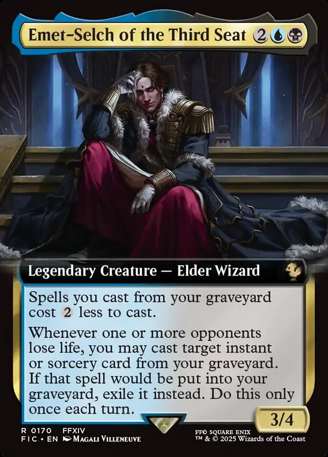 Emet-Selch of the Third Seat (Final Fantasy Commander) - Magic: The Gathering in TCG Land