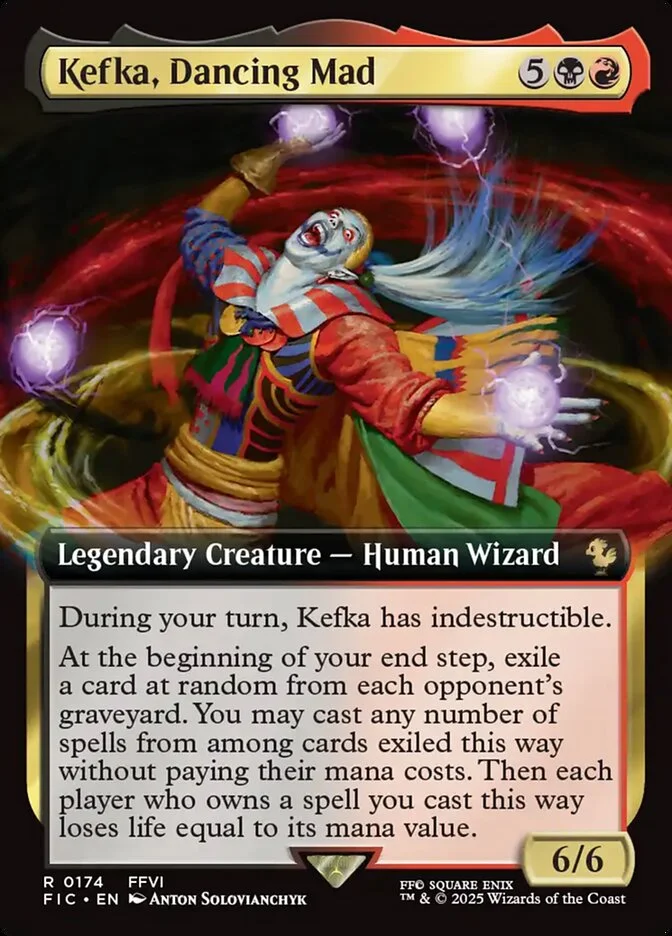 Kefka, Dancing Mad (Final Fantasy Commander) - Magic: The Gathering in TCG Land