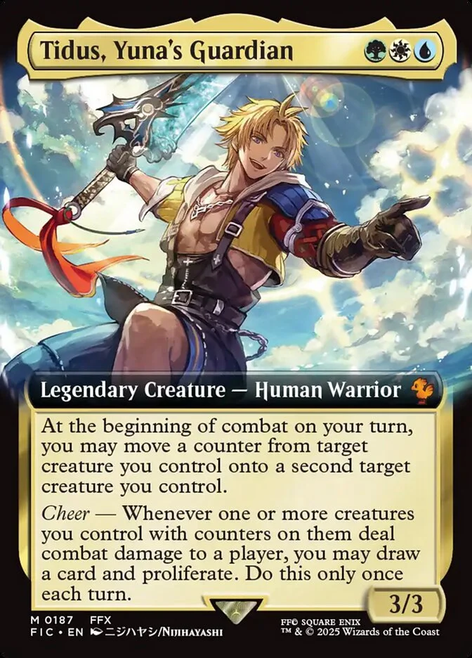 Tidus, Yuna's Guardian (Final Fantasy Commander) - Magic: The Gathering in TCG Land México