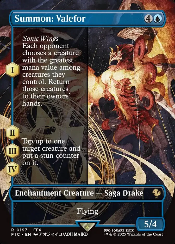Summon: Valefor (Final Fantasy Commander) - Magic: The Gathering in TCG Land