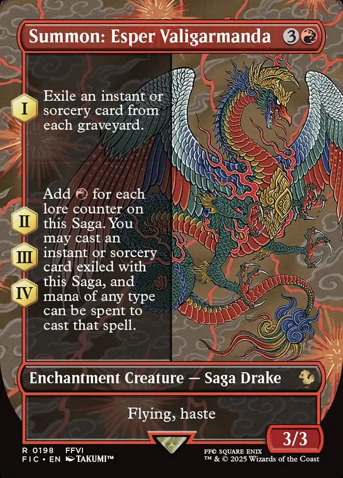 Summon: Esper Valigarmanda (Final Fantasy Commander) - Magic: The Gathering in TCG Land México