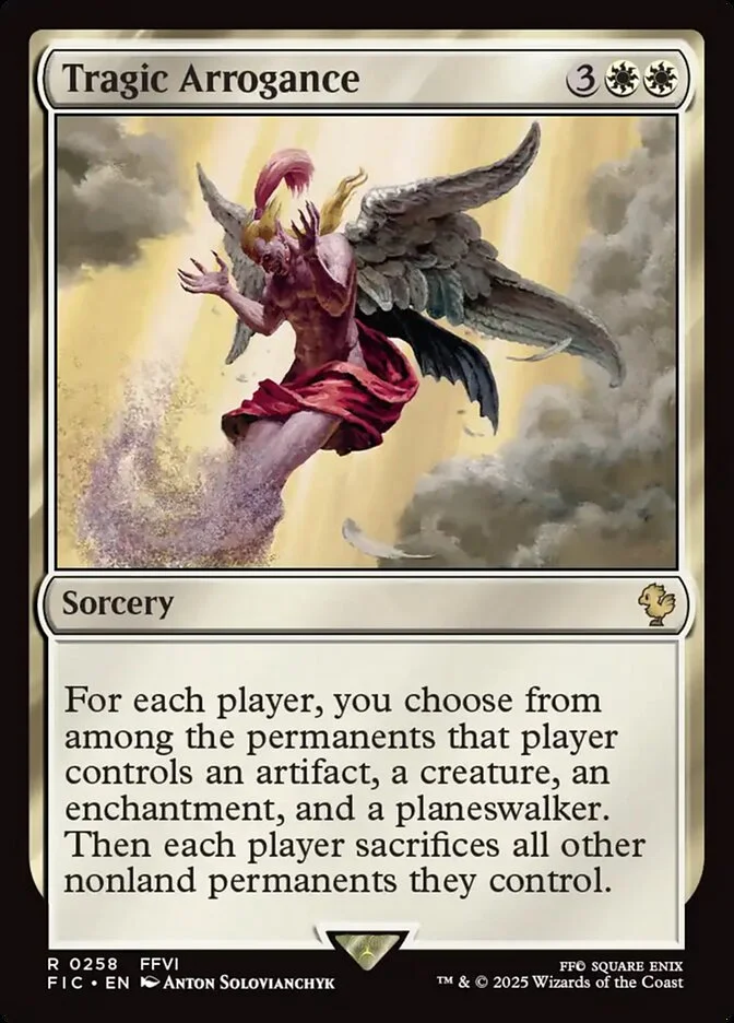 Tragic Arrogance (Final Fantasy Commander) - Magic: The Gathering in TCG Land México