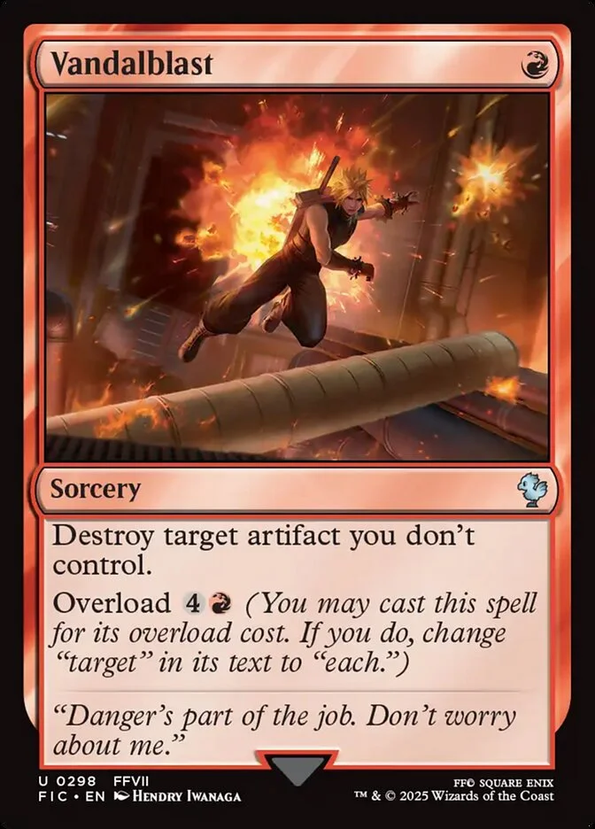 Vandalblast (Final Fantasy Commander) - Magic: The Gathering in TCG Land