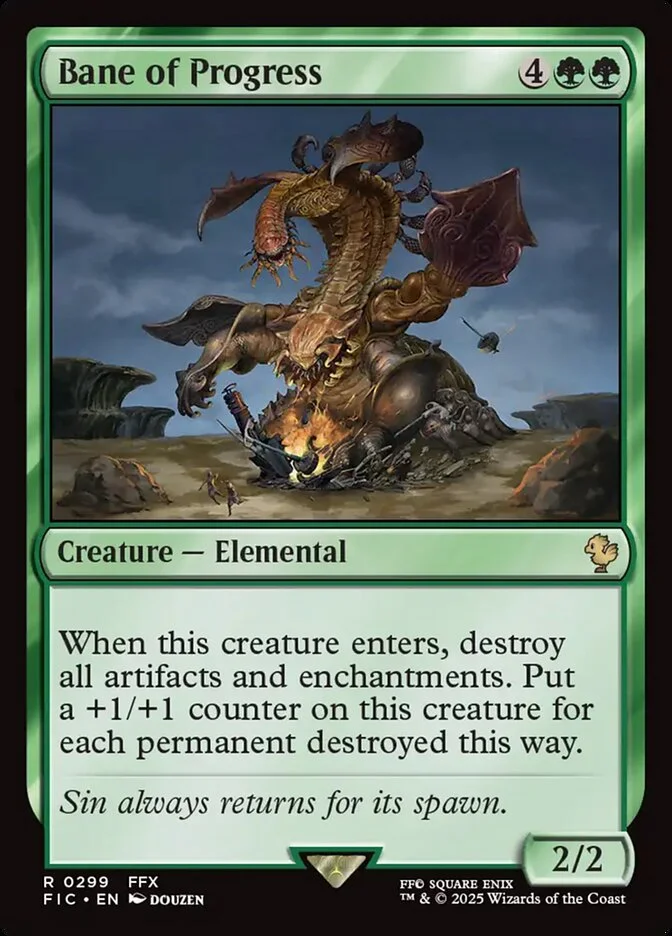 Bane of Progress (Final Fantasy Commander) - Magic: The Gathering in TCG Land México