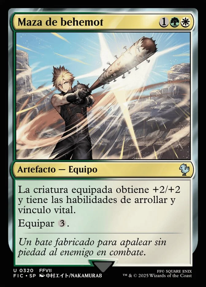 Maza de behemot (Final Fantasy Commander) - Magic: The Gathering in TCG Land México