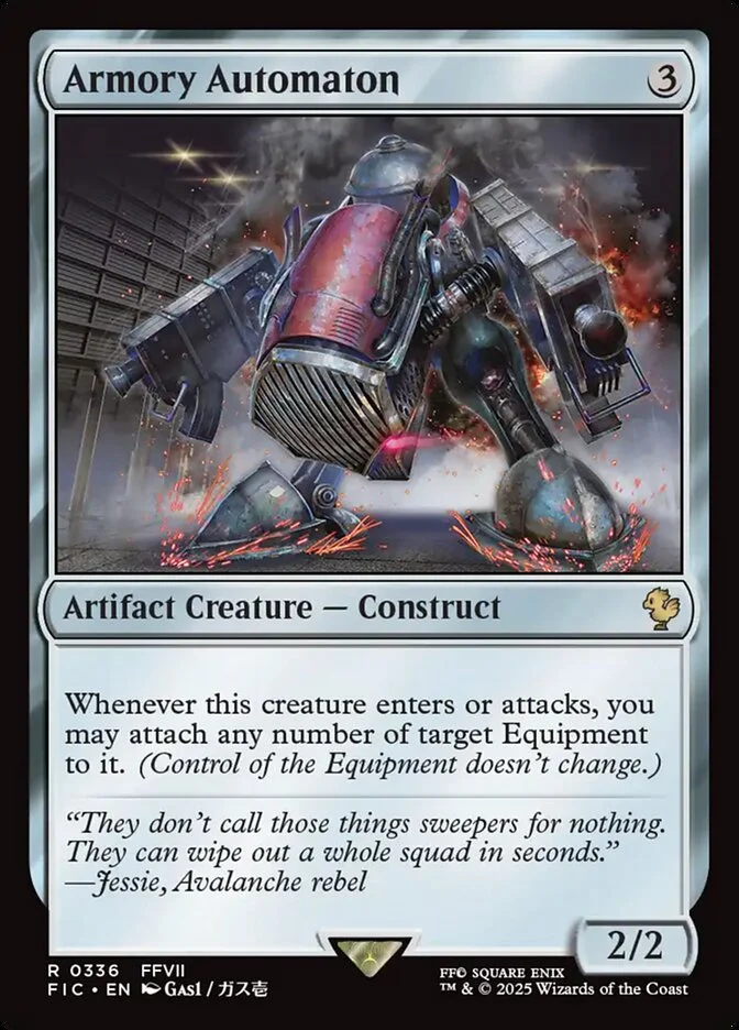 Armory Automaton (Final Fantasy Commander) - Magic: The Gathering in TCG Land