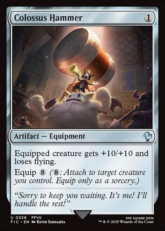 Colossus Hammer (Final Fantasy Commander) - Magic: The Gathering in TCG Land