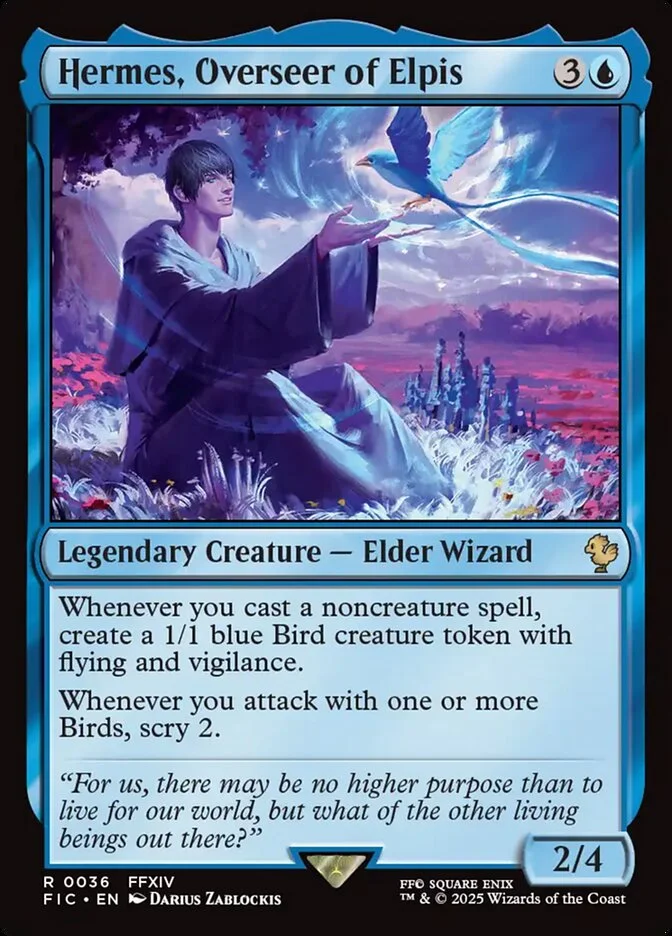 Hermes, Overseer of Elpis (Final Fantasy Commander) - Magic: The Gathering in TCG Land