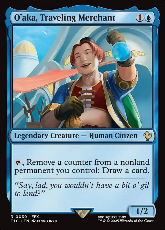 O'aka, Traveling Merchant (Final Fantasy Commander) - Magic: The Gathering in TCG Land