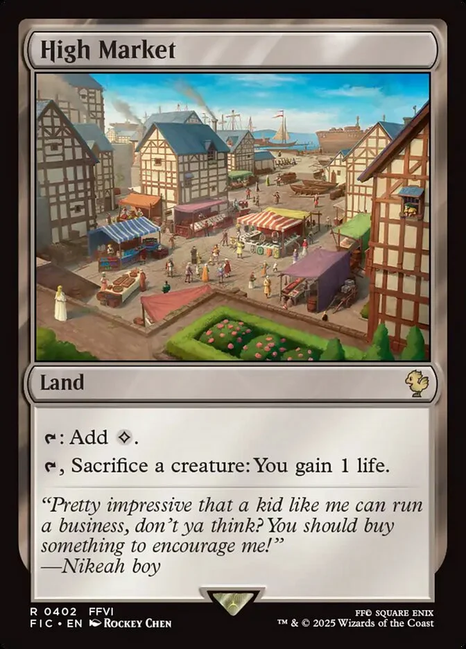 High Market (Final Fantasy Commander) - Magic: The Gathering in TCG Land