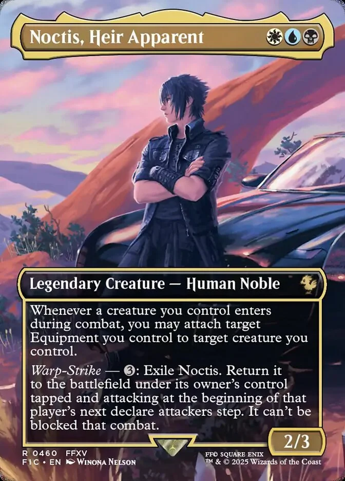 Noctis, Heir Apparent (Final Fantasy Commander) - Magic: The Gathering in TCG Land México