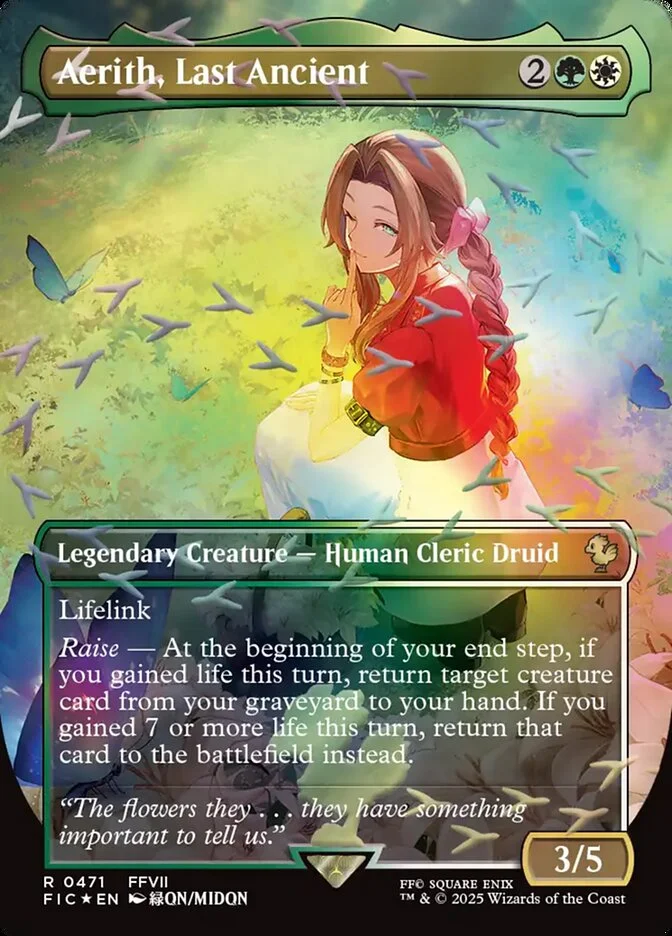 Aerith, Last Ancient (Final Fantasy Commander) - Magic: The Gathering in TCG Land México