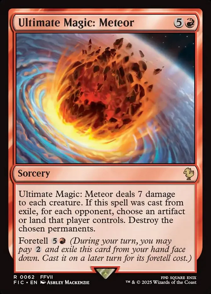 Ultimate Magic: Meteor (Final Fantasy Commander) - Magic: The Gathering in TCG Land México