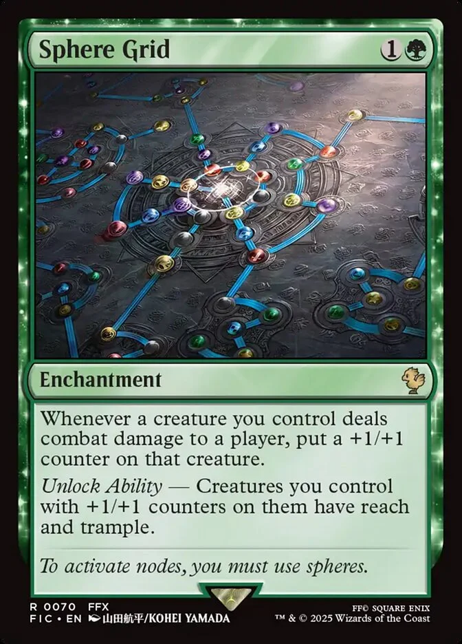 Sphere Grid (Final Fantasy Commander) - Magic: The Gathering in TCG Land
