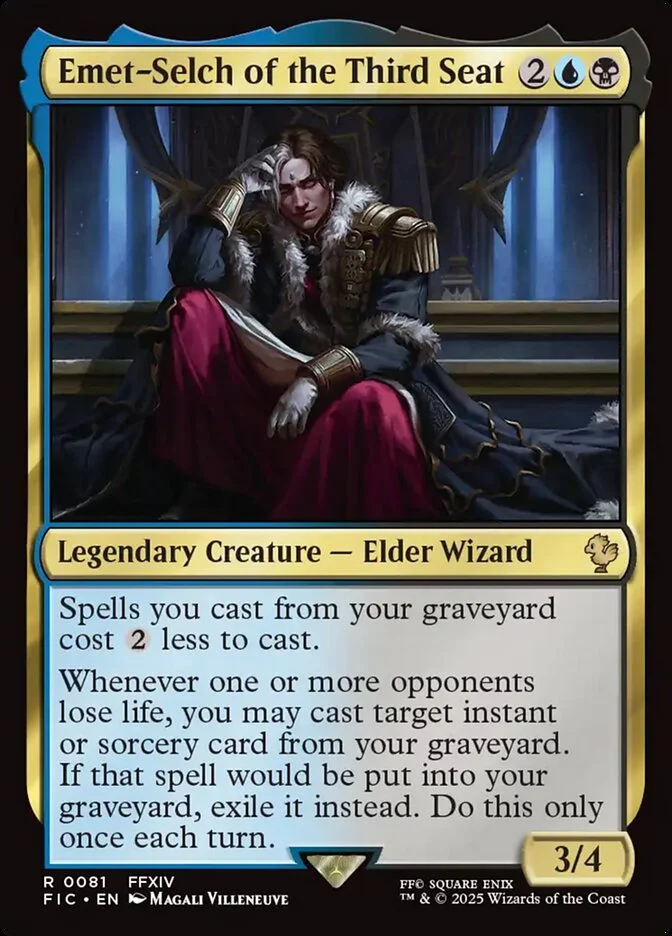 Emet-Selch of the Third Seat (Final Fantasy Commander) - Magic: The Gathering in TCG Land