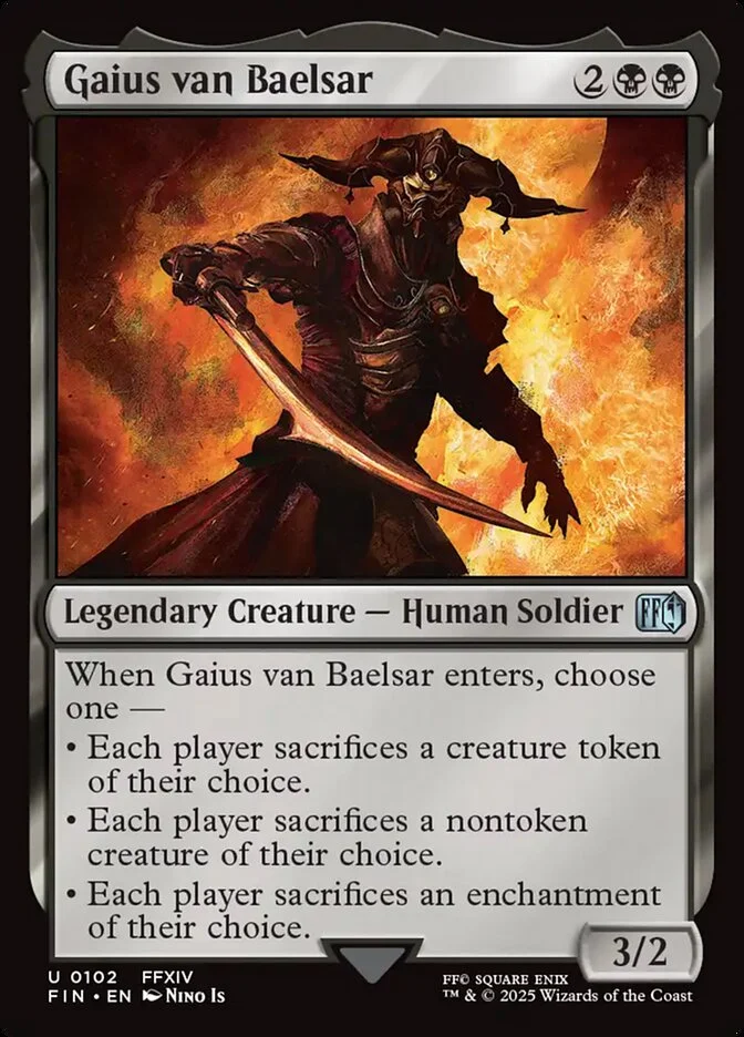 Gaius van Baelsar (Final Fantasy) - Magic: The Gathering in TCG Land