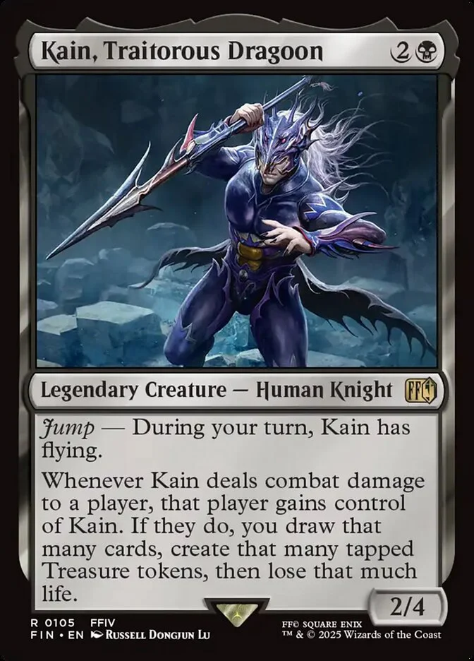 Kain, Traitorous Dragoon (Final Fantasy) - Magic: The Gathering in TCG Land