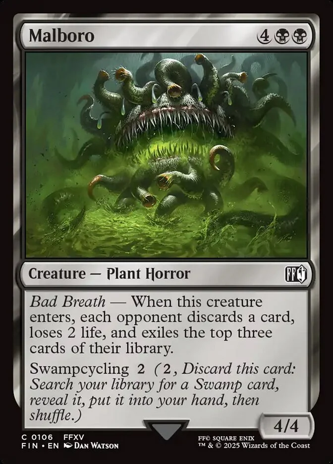 Malboro (Final Fantasy) - Magic: The Gathering in TCG Land