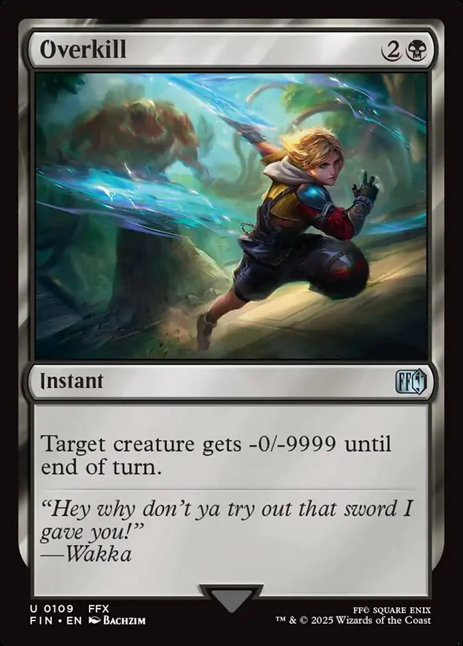 Overkill (Final Fantasy) - Magic: The Gathering in TCG Land