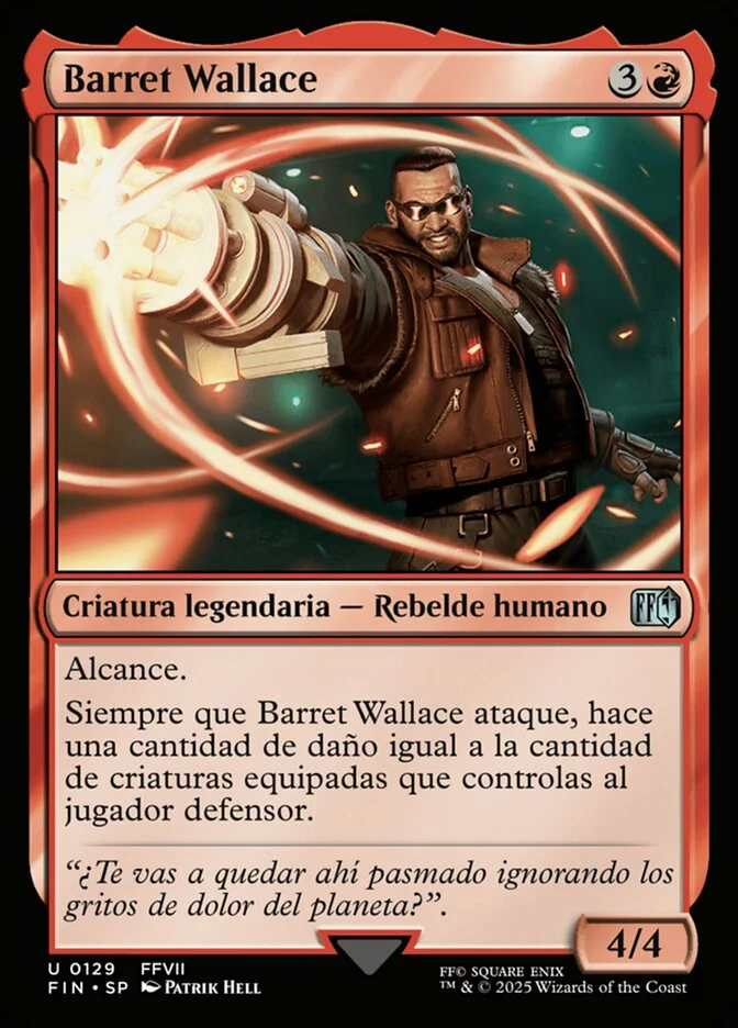 Barret Wallace (Final Fantasy) - Magic: The Gathering in TCG Land México