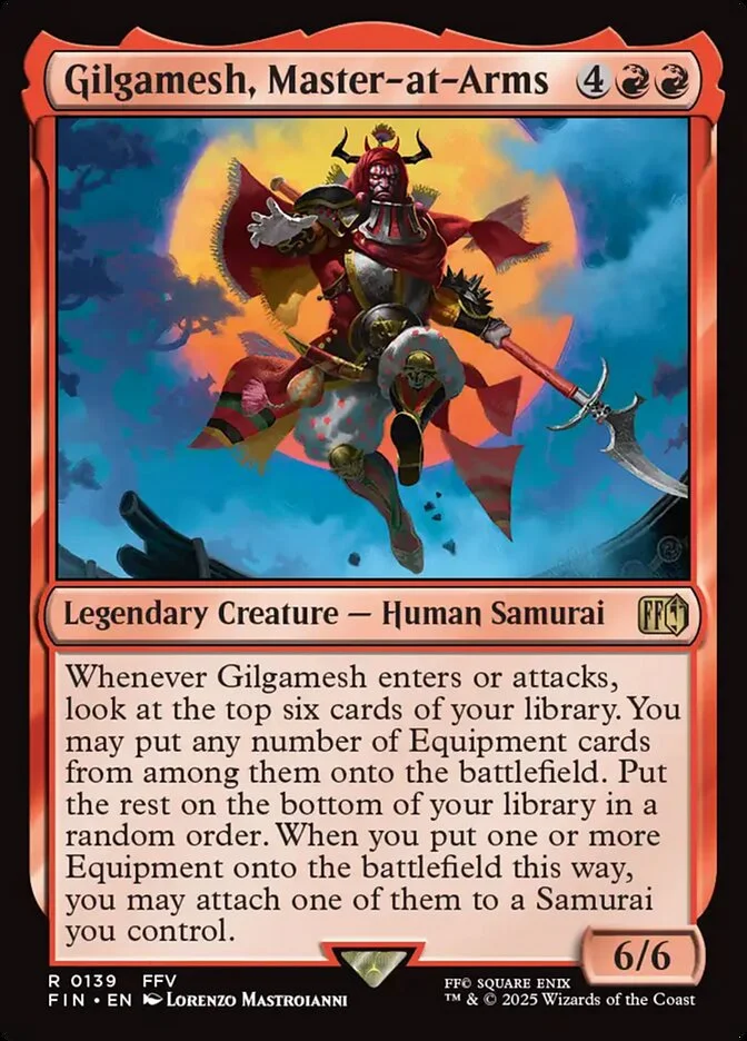 Gilgamesh, Master-at-Arms (Final Fantasy) - Magic: The Gathering in TCG Land México