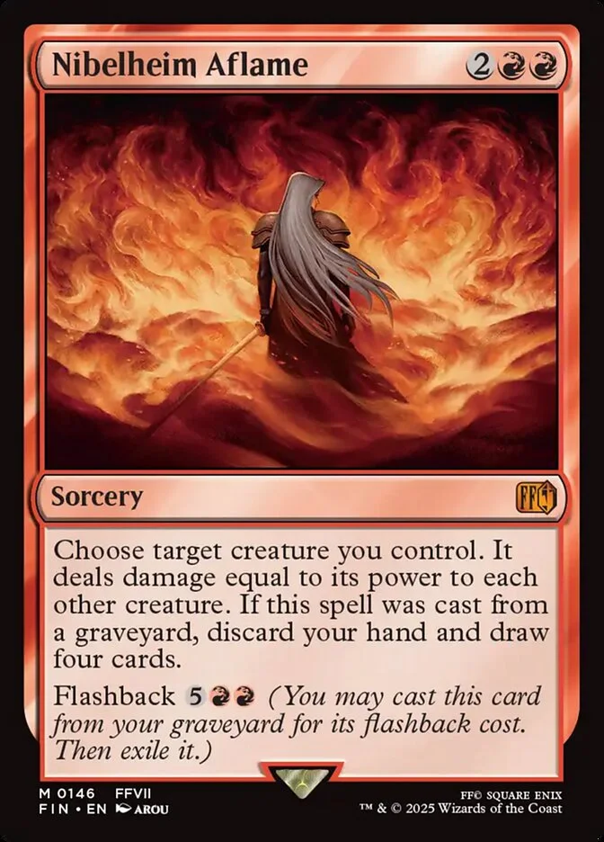 Nibelheim Aflame (Final Fantasy) - Magic: The Gathering in TCG Land