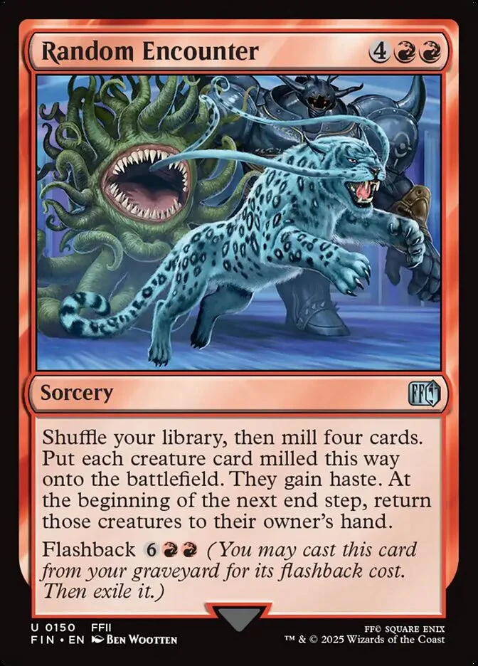Random Encounter (Final Fantasy) - Magic: The Gathering in TCG Land