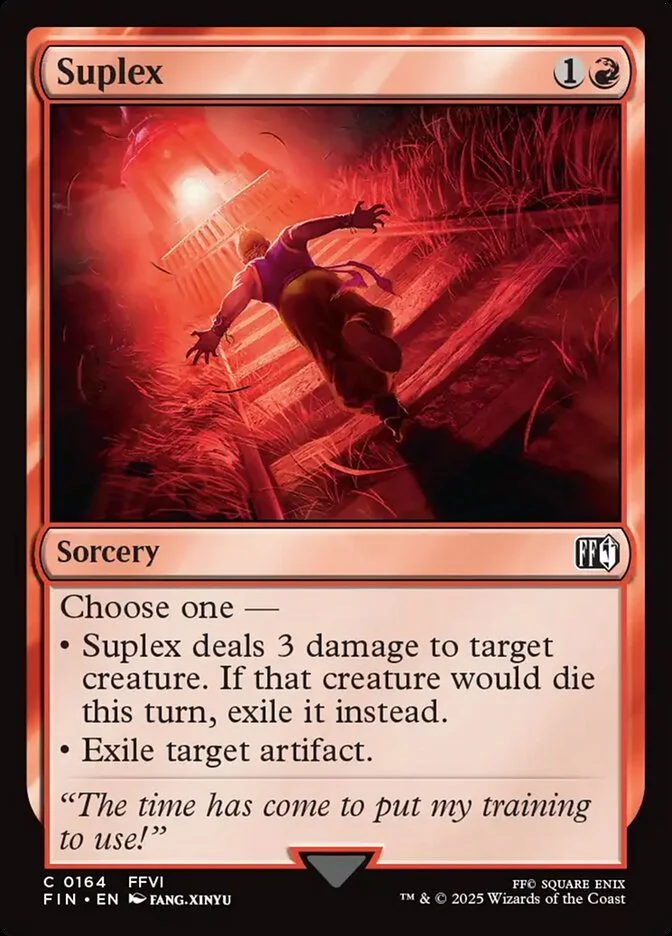 Suplex (Final Fantasy) - Magic: The Gathering in TCG Land