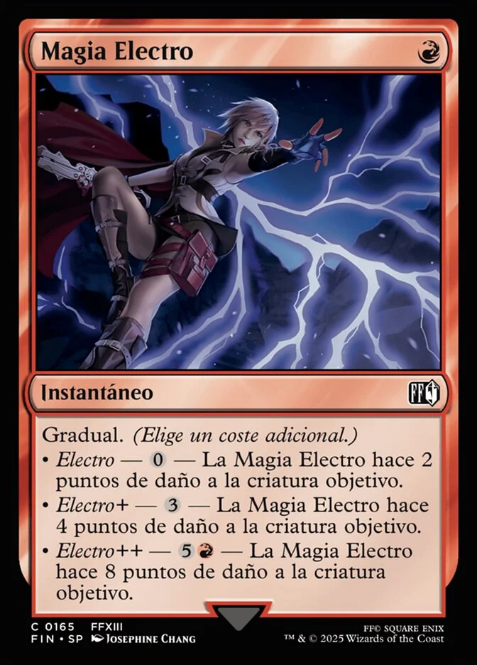 Magia Electro (Final Fantasy) - Magic: The Gathering in TCG Land México