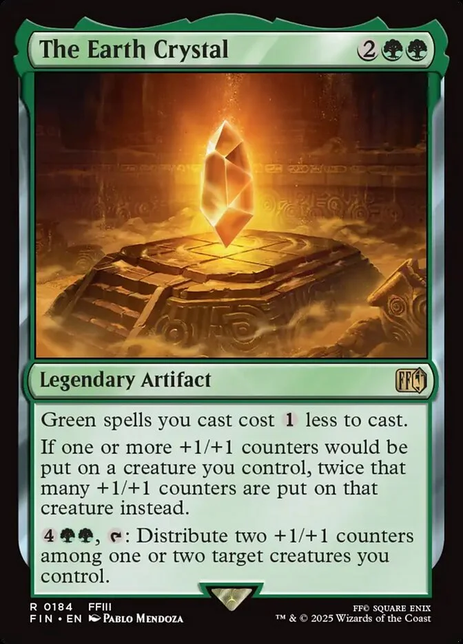 The Earth Crystal (Final Fantasy) - Magic: The Gathering in TCG Land