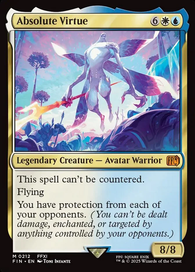 Absolute Virtue (Final Fantasy) - Magic: The Gathering in TCG Land