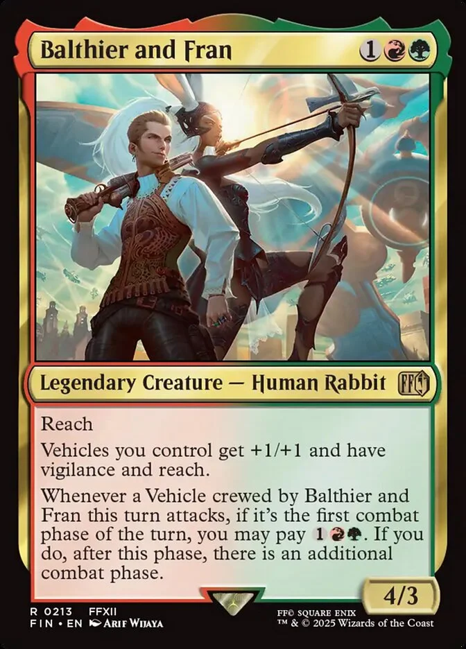 Balthier and Fran (Final Fantasy) - Magic: The Gathering in TCG Land