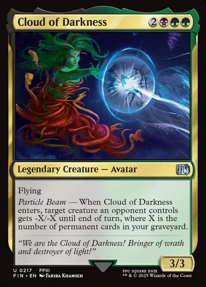 Cloud of Darkness (Final Fantasy) - Magic: The Gathering in TCG Land México
