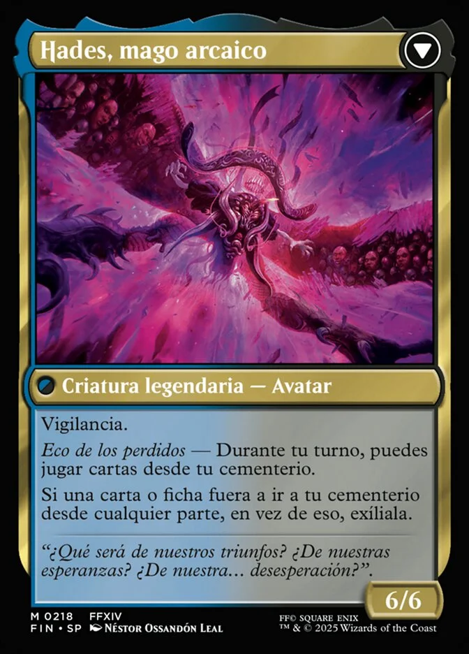 Hades, Sorcerer of Eld (Final Fantasy) - Magic: The Gathering in TCG Land México