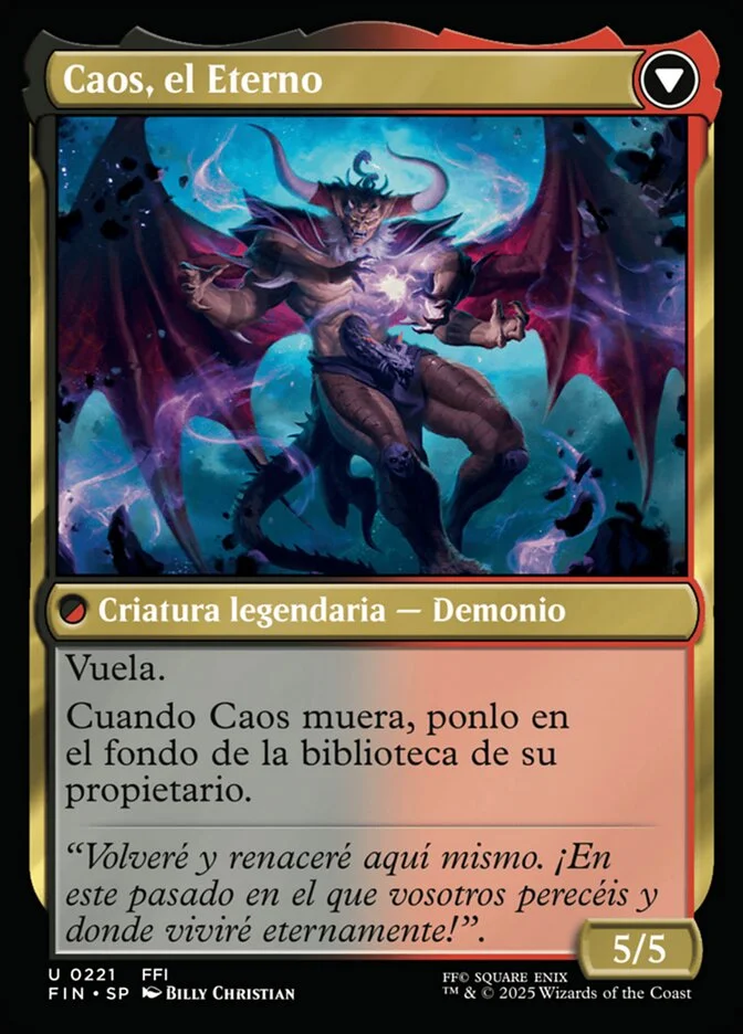 Chaos, the Endless (Final Fantasy) - Magic: The Gathering in TCG Land México