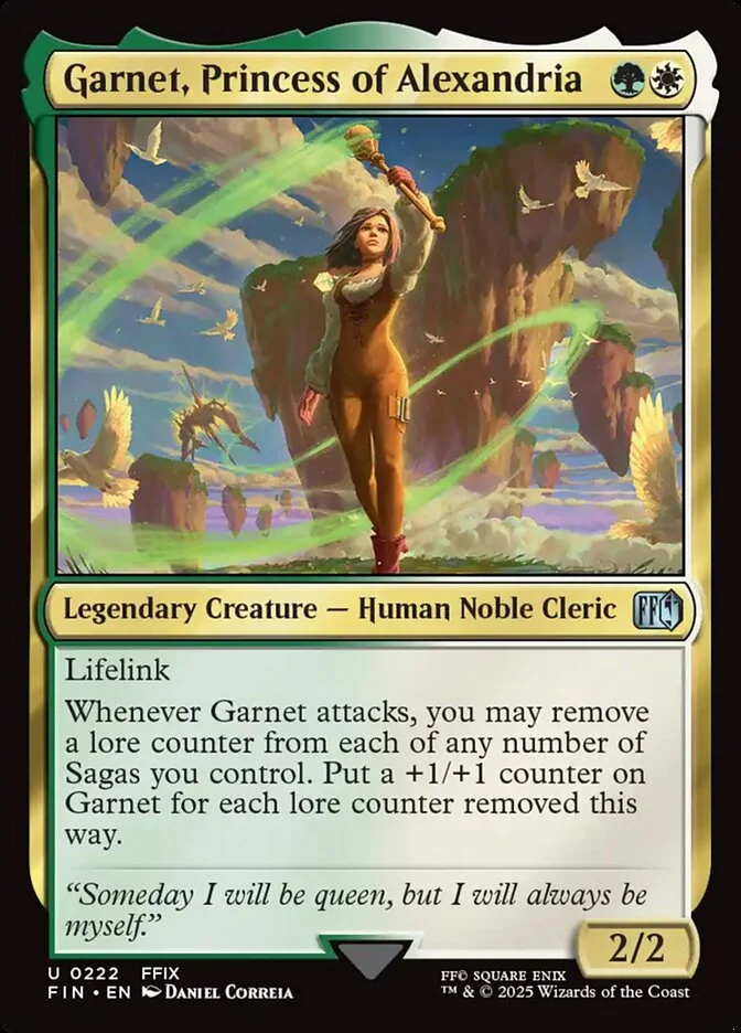 Garnet, Princess of Alexandria (Final Fantasy) - Magic: The Gathering in TCG Land