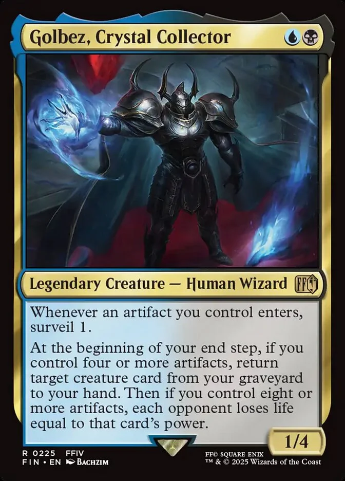 Golbez, Crystal Collector (Final Fantasy) - Magic: The Gathering in TCG Land